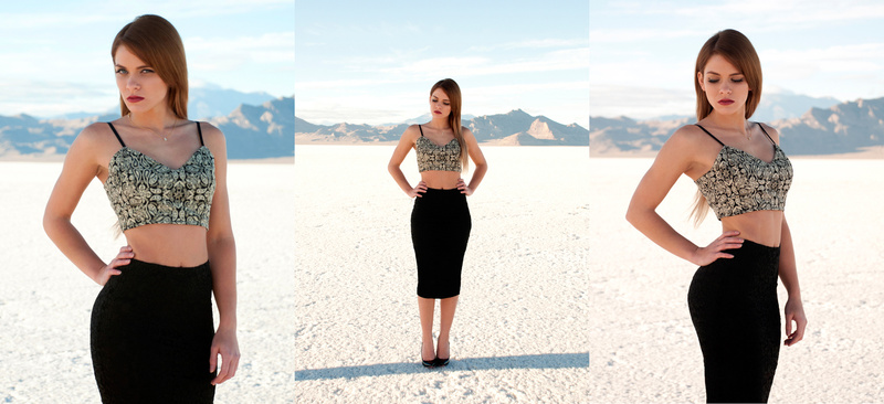 Female model photo shoot of LilianMichelle in Salt Flats