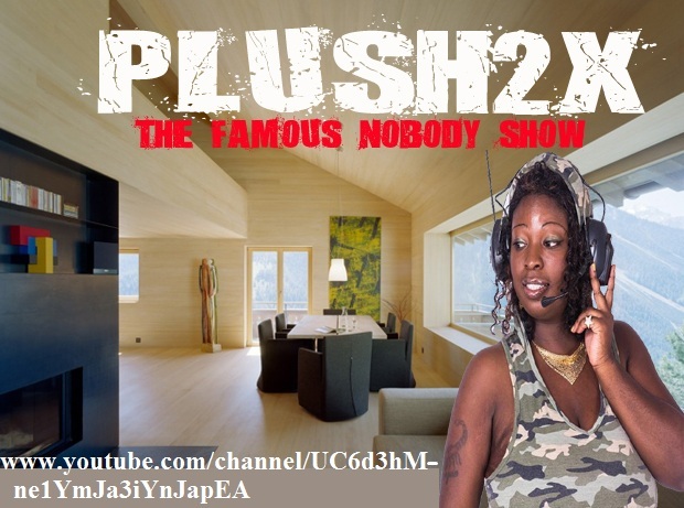 Female model photo shoot of Plush2x in all over