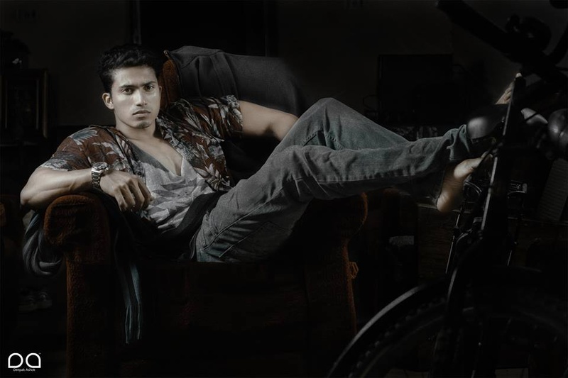 Male model photo shoot of Anup Chandran