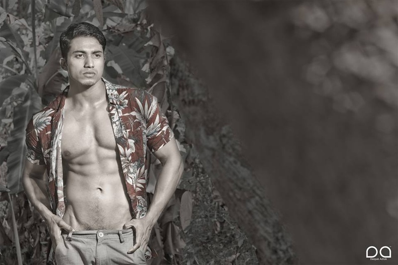 Male model photo shoot of Anup Chandran