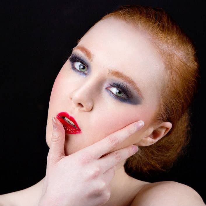 Female model photo shoot of Tessa M Makeup Artistry and Rachel Sargeant