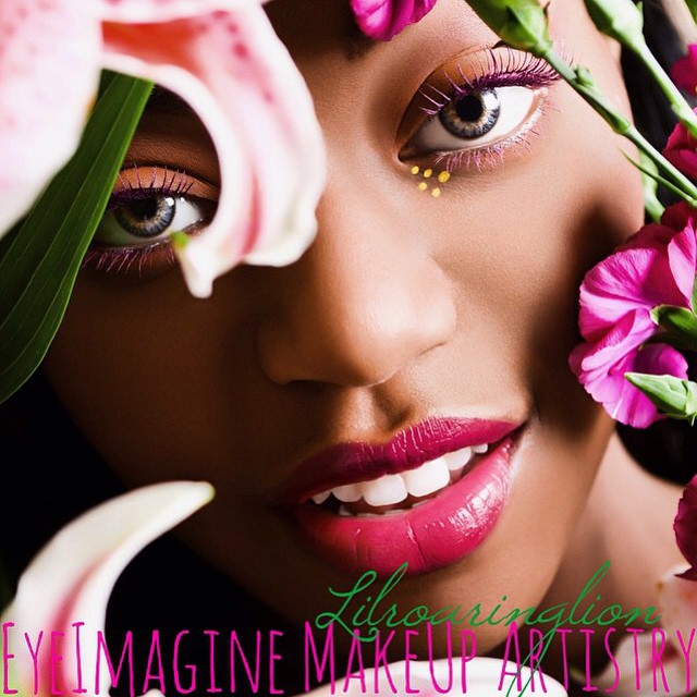Female model photo shoot of Karise Monet, makeup by JessicaWillman