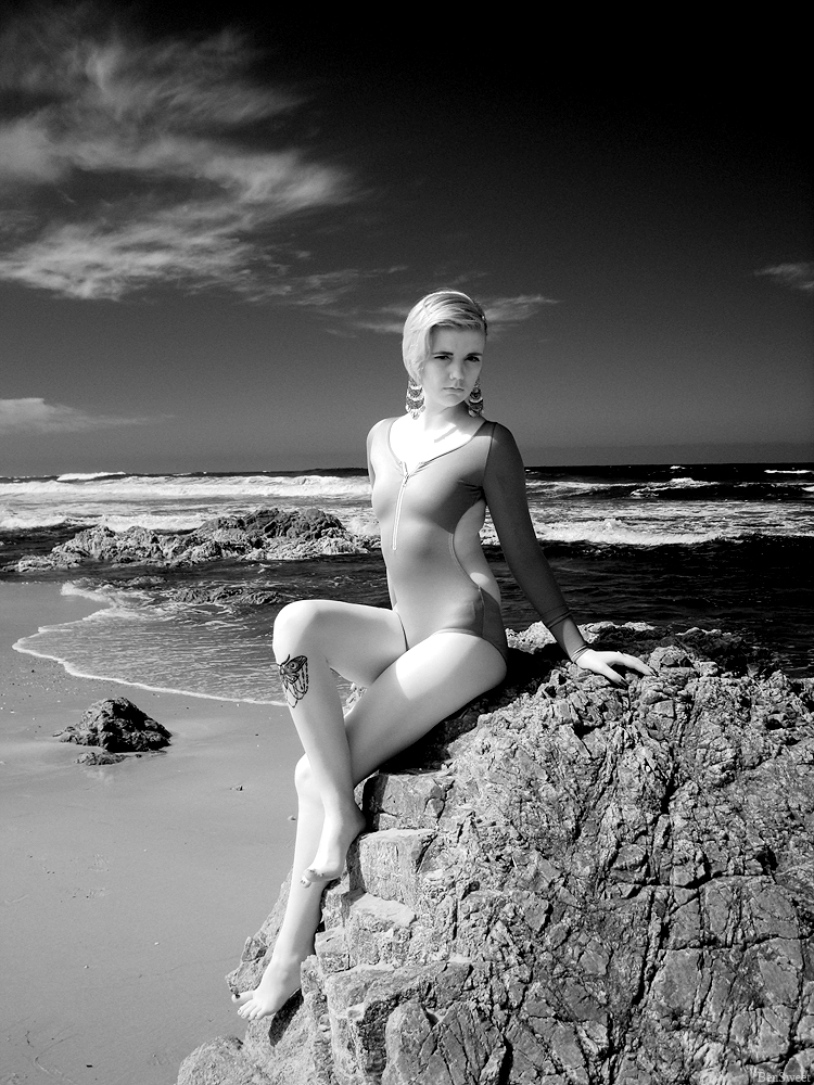 Male and Female model photo shoot of 831 Infrared  and Megan A Grant in Asilomar
