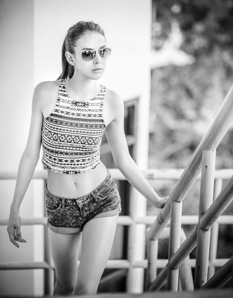 Female model photo shoot of Audrey Ferron by Cosmo Calisse in Bangkok