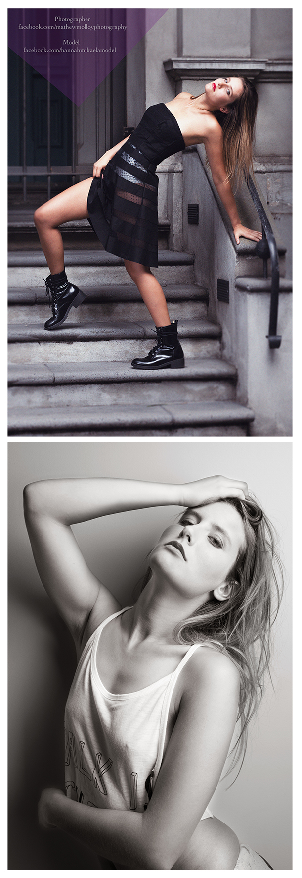 Male and Female model photo shoot of mathewmolloyphotography and Hannah Mikaela in My Studio/St Kilda