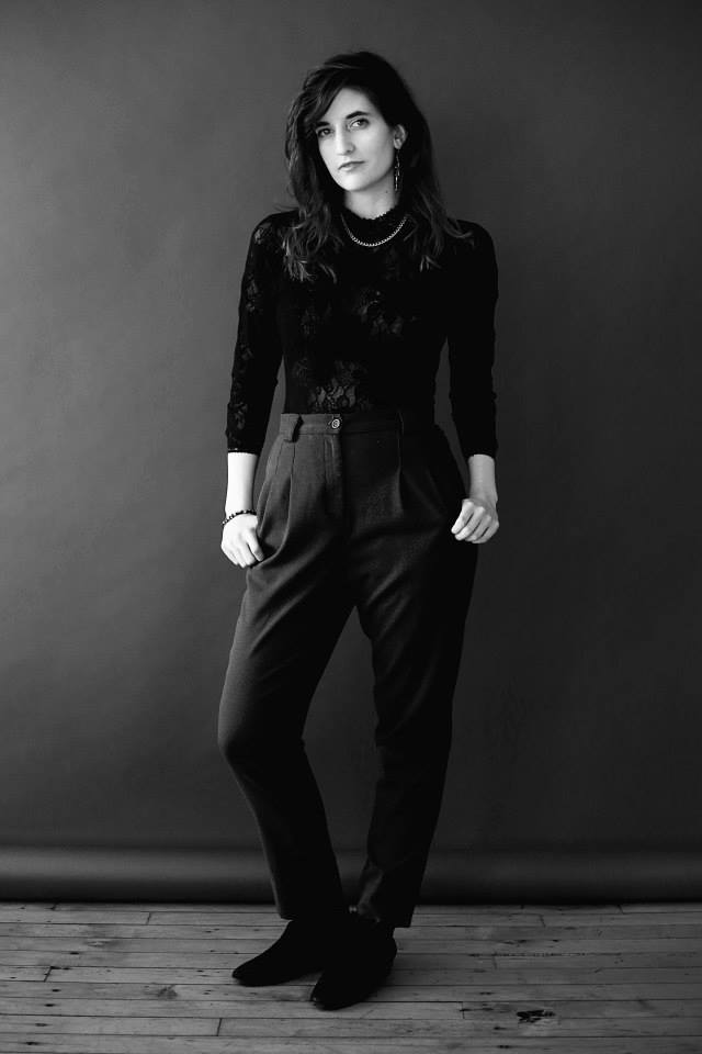Female model photo shoot of Erin Riola by Jingyu Lin