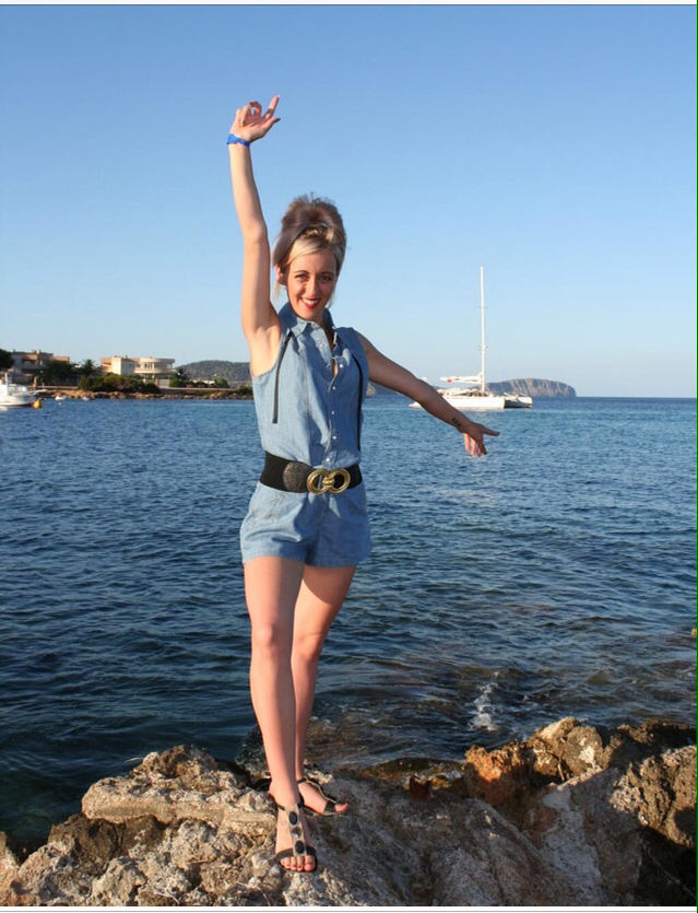 Female model photo shoot of SJAY in Ibiza Shoot