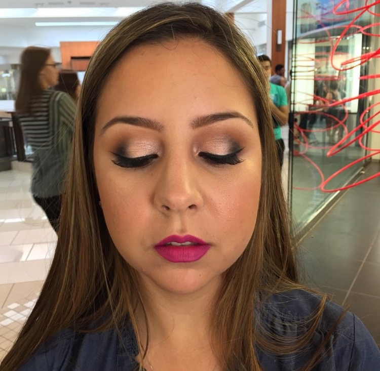 Female model photo shoot of makeupbykatie in Miami. FL