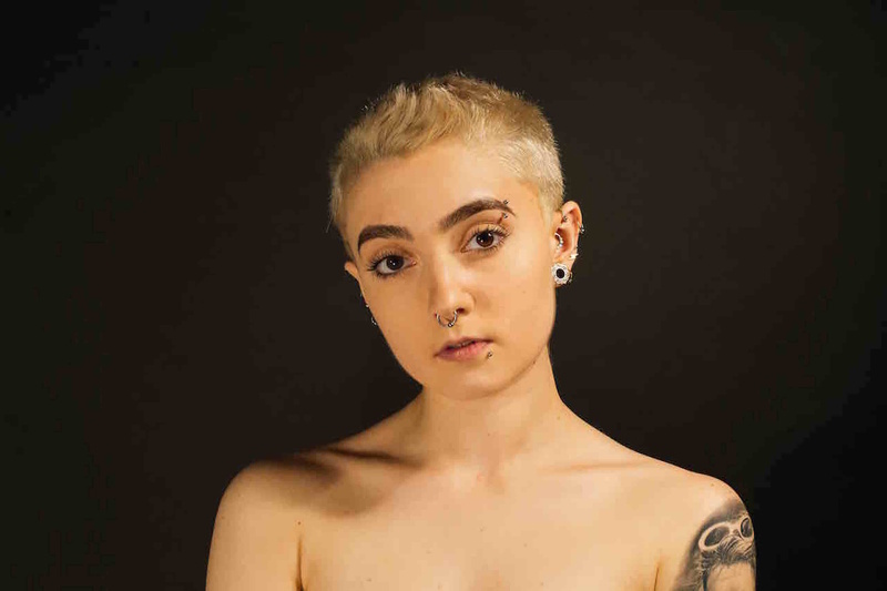 Female model photo shoot of rose_bud in California 