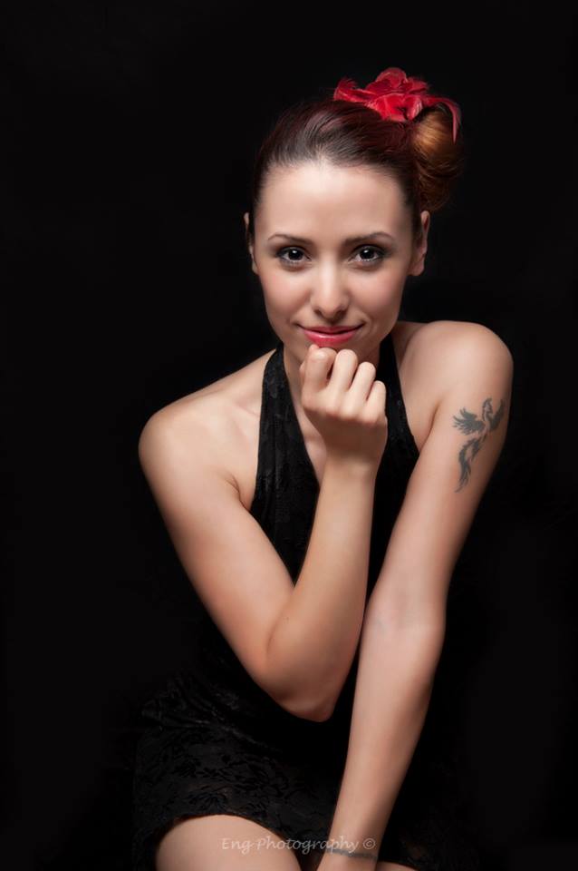 Female model photo shoot of Lanadora Scarlet by Eng Photography Studio