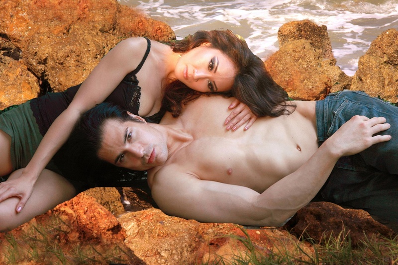 Male and Female model photo shoot of Shiva Photo and lady camellia  in bar beach,