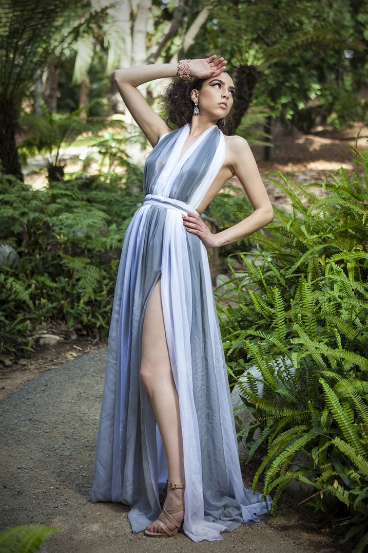 Female model photo shoot of Ariana Grajeda by ROOM703 in UCLA Garden