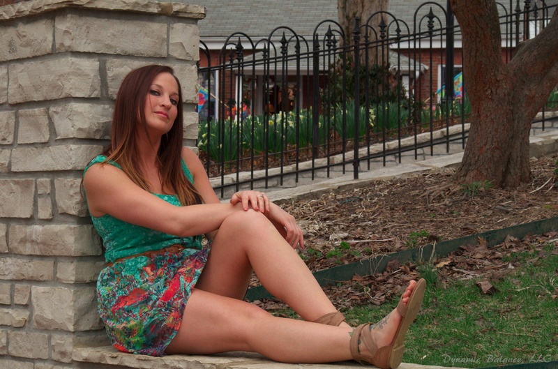Female model photo shoot of Kari Michele by Timothy Carlson Photography in St. Charles, MO
