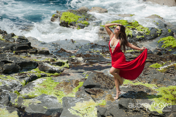 Female model photo shoot of Aubrey Hord in Maui, Hawaii