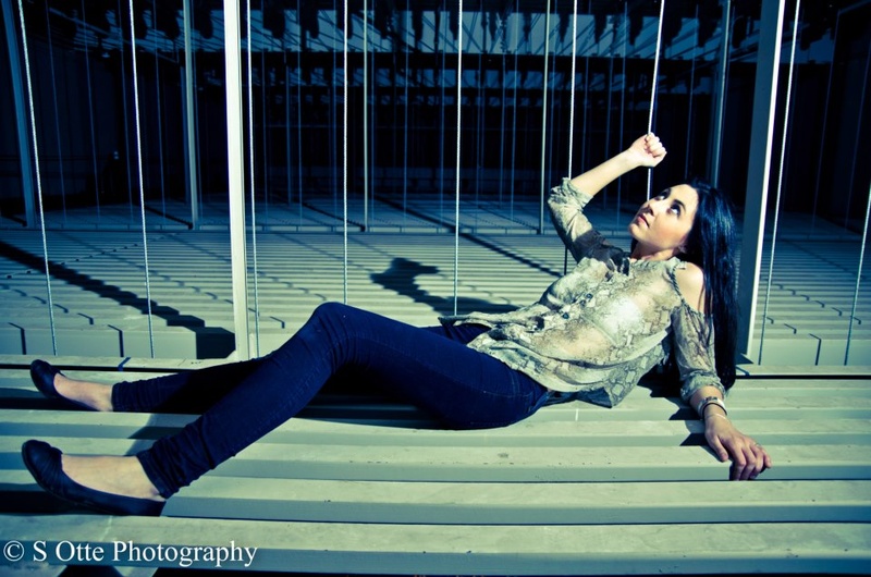 Female model photo shoot of OphidianAlyssa in Berrie Center, Ramapo College