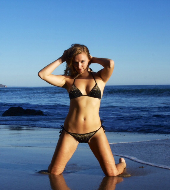 Female model photo shoot of Alexandra Harrington in Malibu, CA