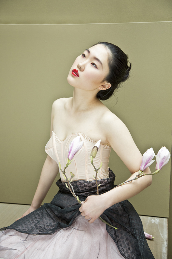 Female model photo shoot of YANAN by Allan Jenkins