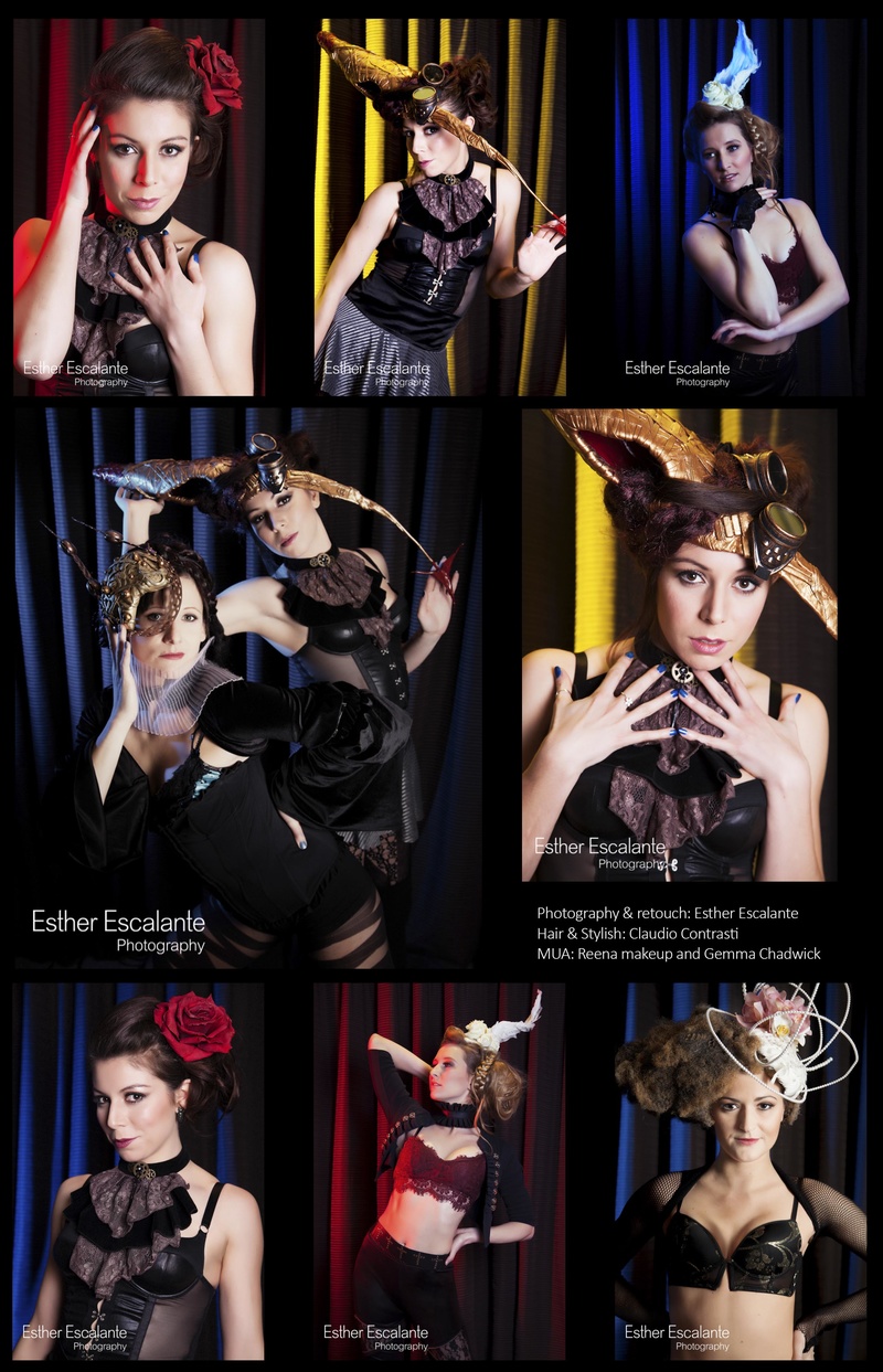 Female model photo shoot of ENE Photographer in London, hair styled by Claudio Contrasti