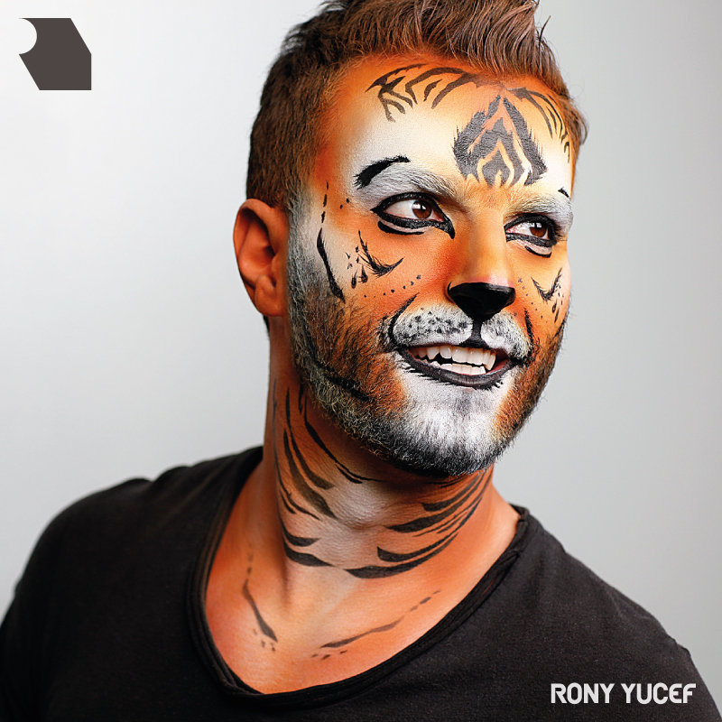 Male model photo shoot of RonyYucef - Skin Artist in Los Angeles, makeup by Tanios Hokayem - Sfx Makeup Artist