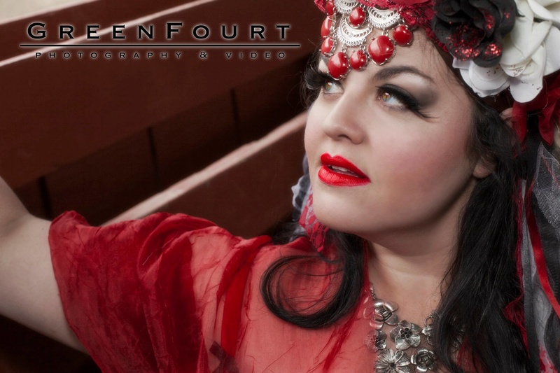 Female model photo shoot of JessicaWadePinup by GreenFourt Photography in Arkansas
