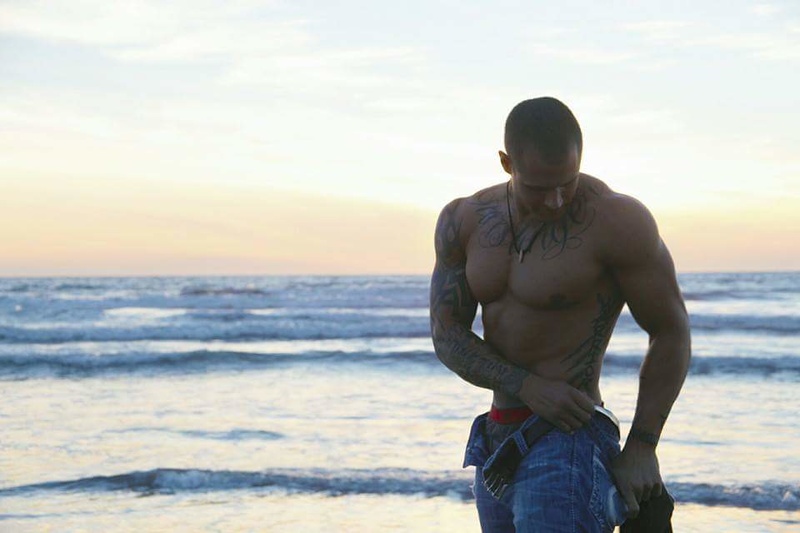Male model photo shoot of guyhiggins in Carlsbad Beach