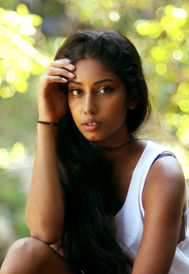Female model photo shoot of MashaRJ in Sri lanka
