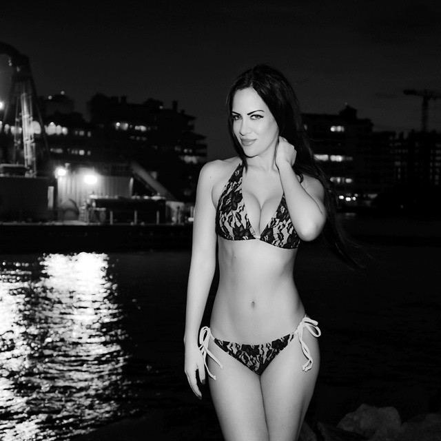 Female model photo shoot of AidaEspinoza in Miami Beach
