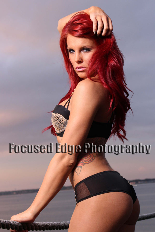 Female model photo shoot of Brittany Mc  by focused edge photo