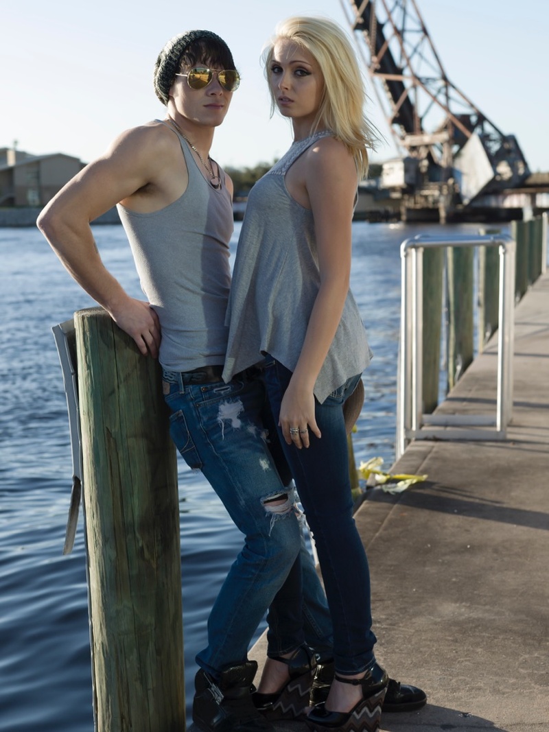 Male and Female model photo shoot of Scott Burdine and ArianaNatasha