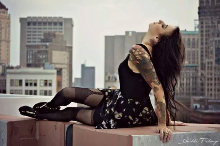 Female model photo shoot of Kayla Jane in Detroit, MI