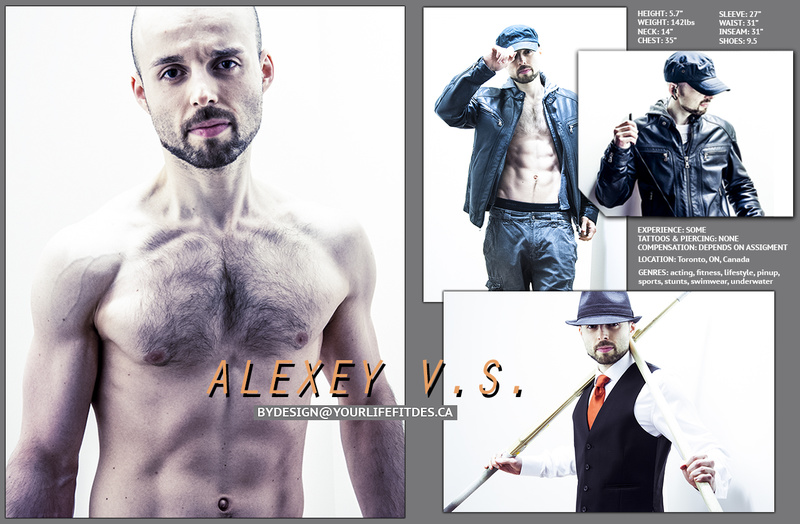 Male model photo shoot of Alexey VS