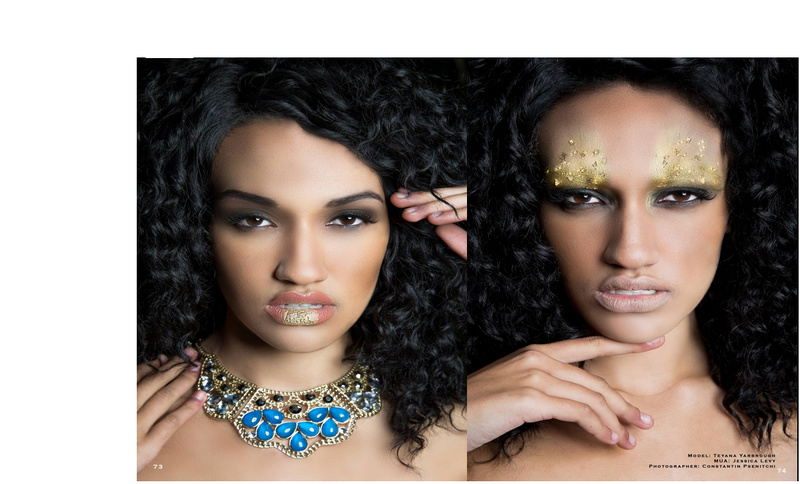 Male and Female model photo shoot of Costy Alex and Teyana Shyanne, makeup by FX By Jess