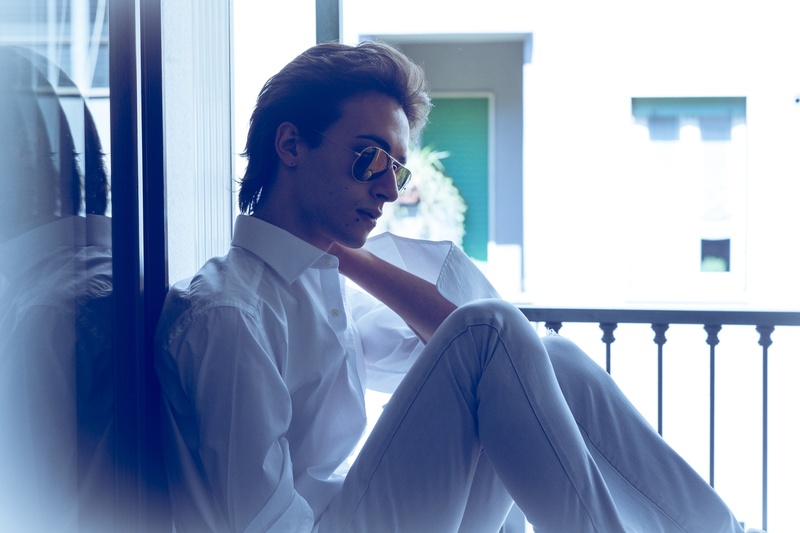 Male model photo shoot of FrancescoMongelluzzo in Milan