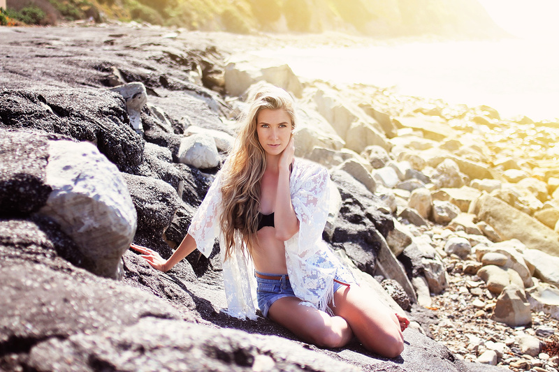 Female model photo shoot of Gabrielle D Photography and DomanteV in Palos Verdes Cove, CA