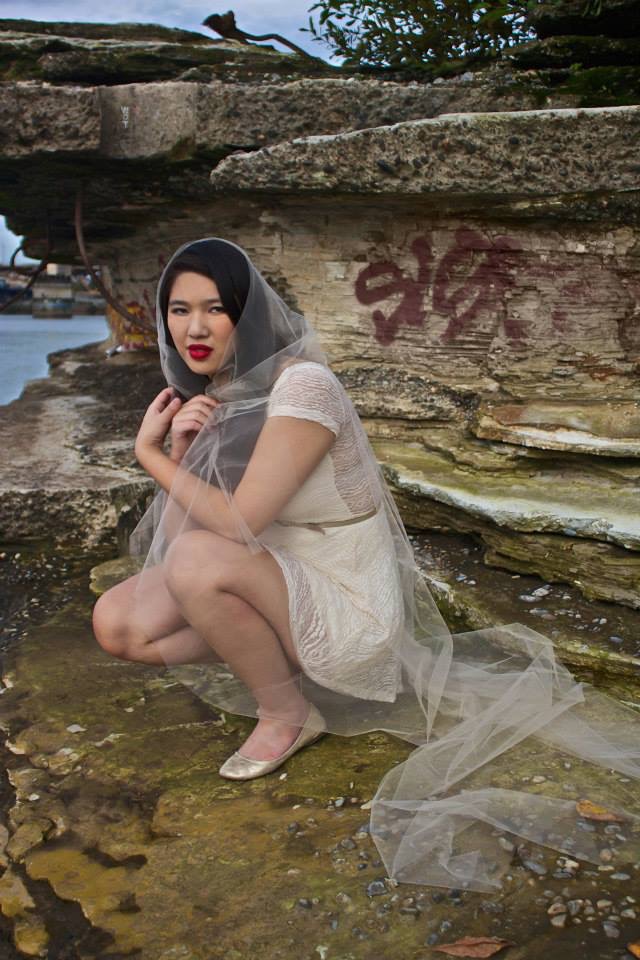 Female model photo shoot of lilyang in Eastbank Esplanade