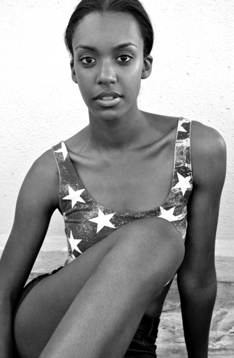 Female model photo shoot of India Monique