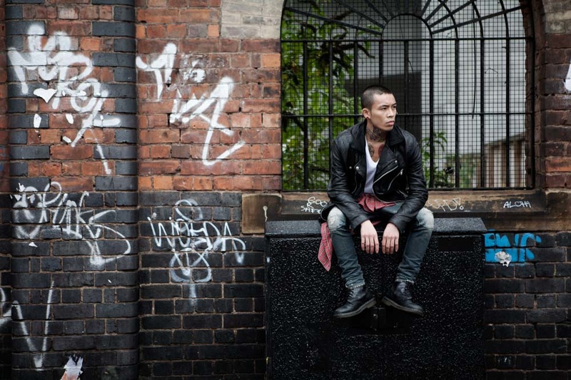 Male model photo shoot of Kristian Xaviour in London