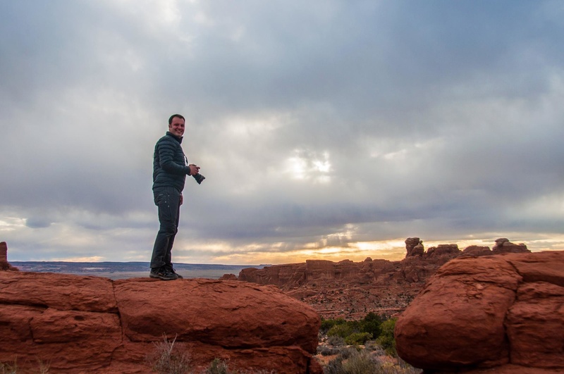 Male model photo shoot of alexbreton in Moab Utah