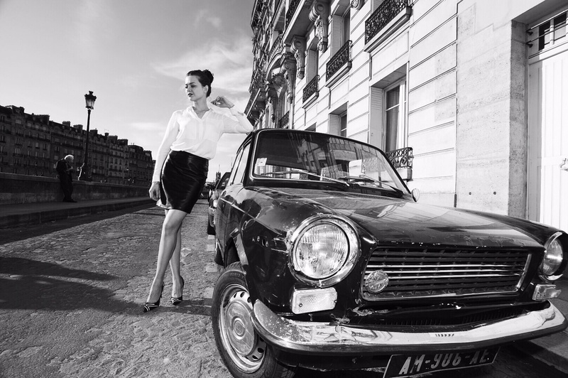 Female model photo shoot of Alisa Lazar by xavibes in Paris