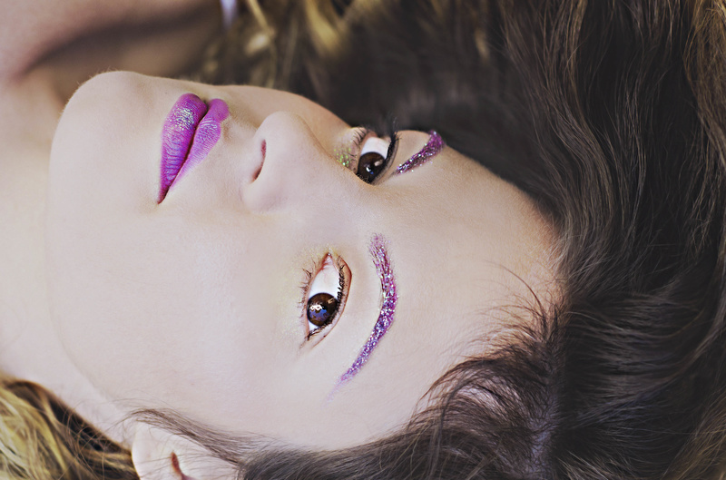 Female model photo shoot of makeupbynicolette in Tarzana, CA