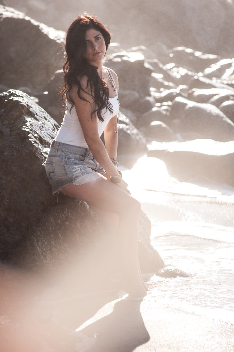 Female model photo shoot of Morgan_Ann_ in Malibu
