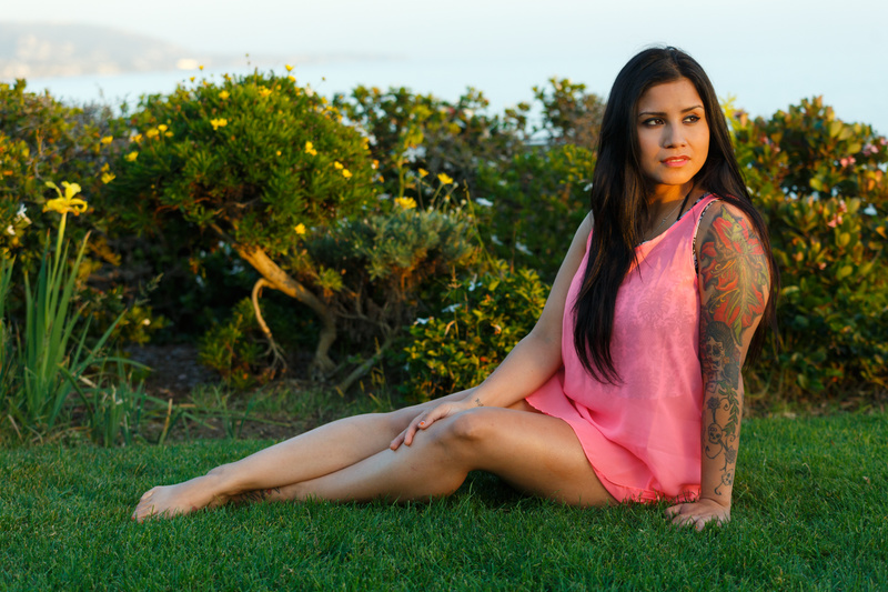 Male and Female model photo shoot of Diabloworks and Sexi Steph in Laguna Beach, Ca