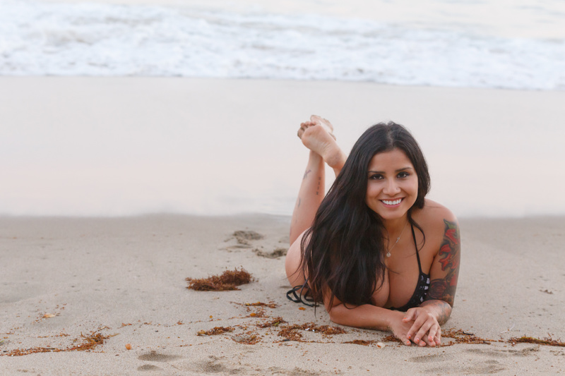 Male and Female model photo shoot of Diabloworks and Sexi Steph in Laguna Beach, Ca