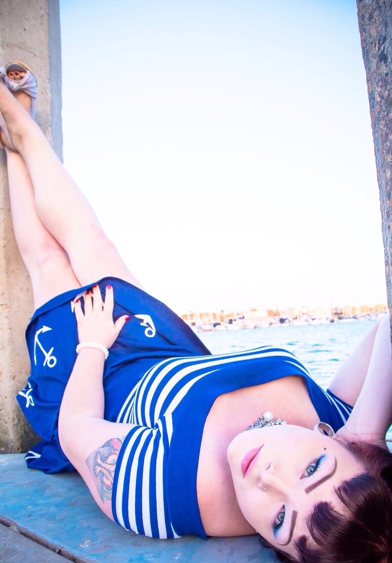 Female model photo shoot of AmberSweetheart in Oceanside, California