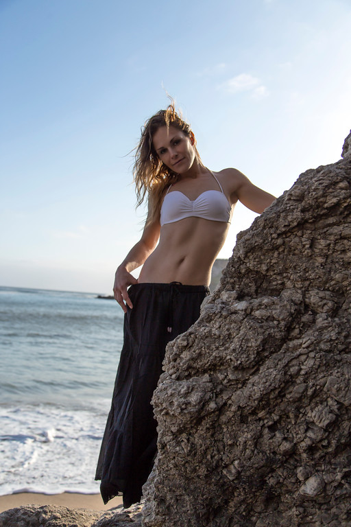 Female model photo shoot of Jynna Nichole in Pirates Cove, California