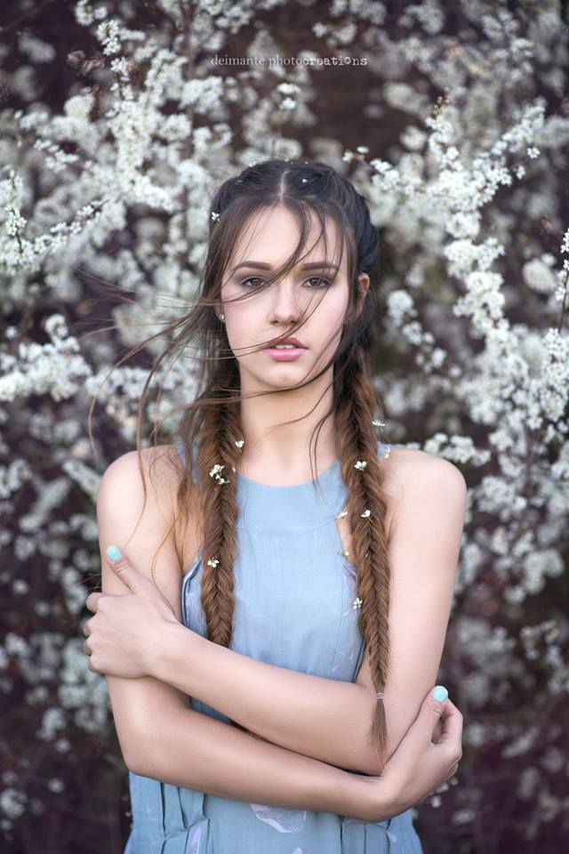 Female model photo shoot of Alina Aldoniene MUA in Colchester