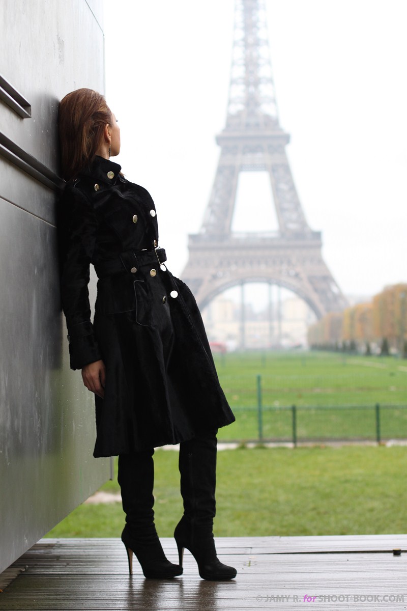 Female model photo shoot of Charm Miss in Paris