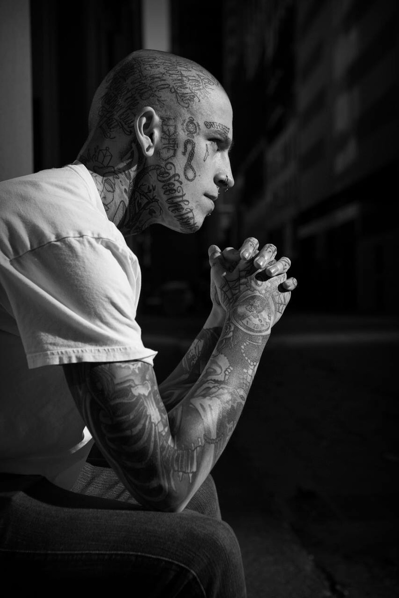 Male model photo shoot of Tattooed_trash in Port Melbourne