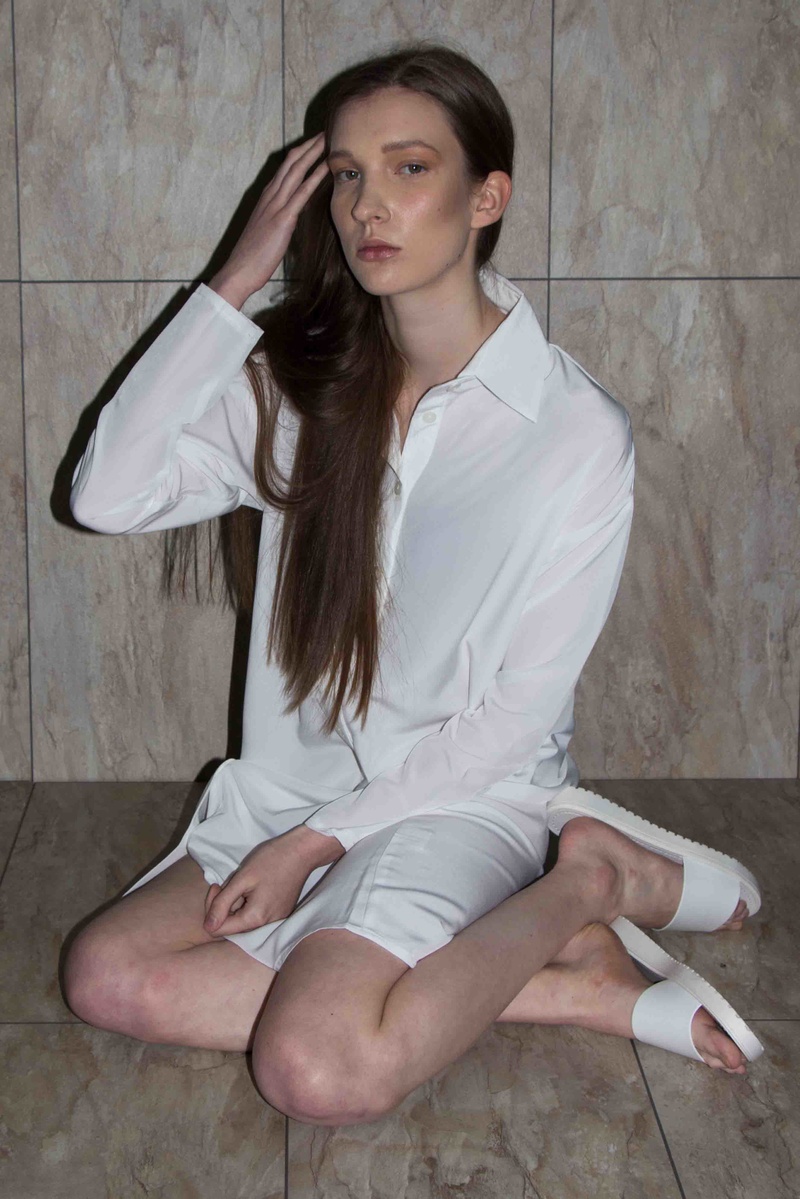 Female model photo shoot of katievholt in London Studio