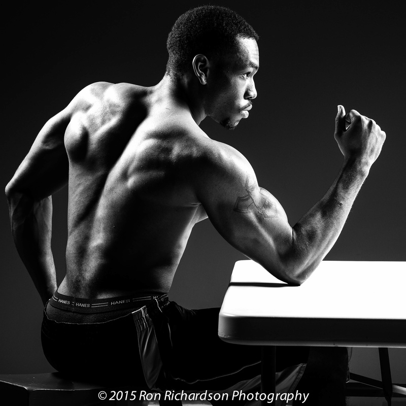 Male model photo shoot of DeAngelo Townsell by Ron Richardson